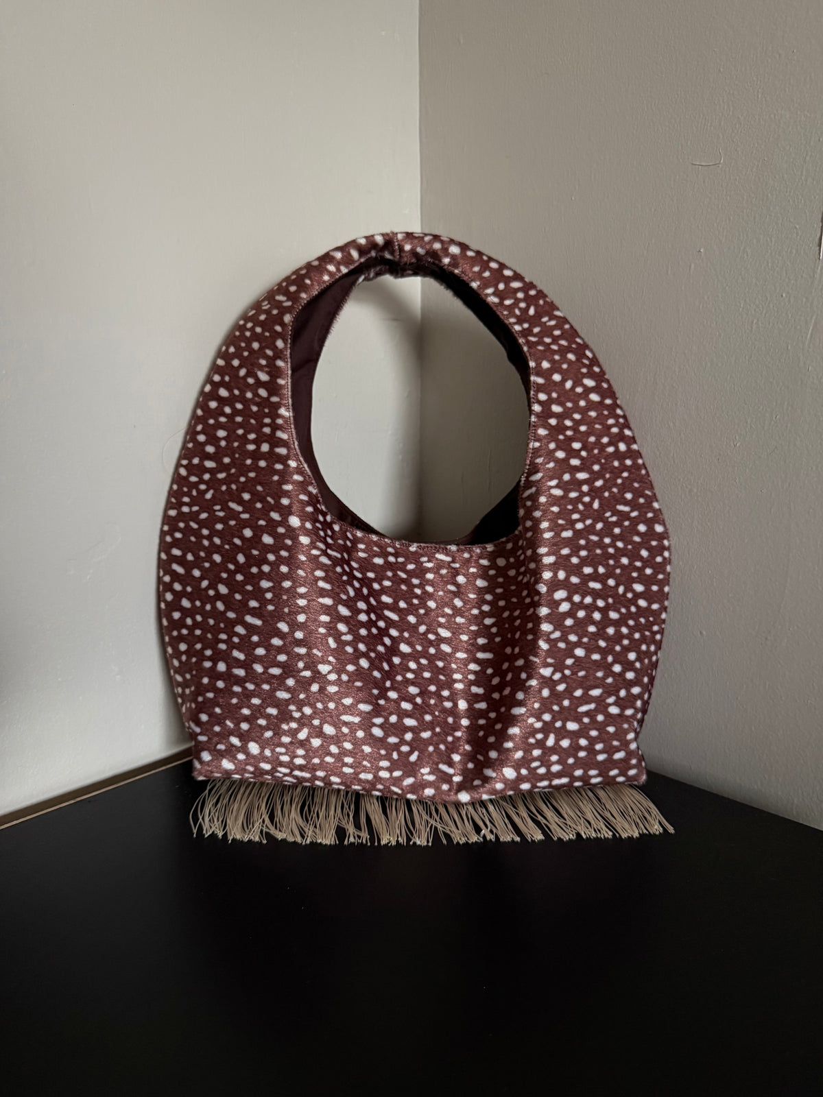 Capri Bag en tono Bambi Print