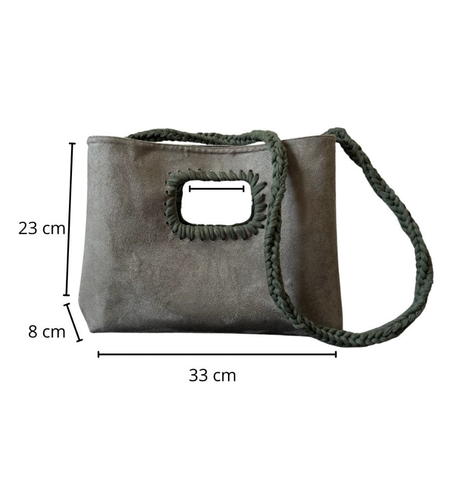 Flué Wide en Tono Olive