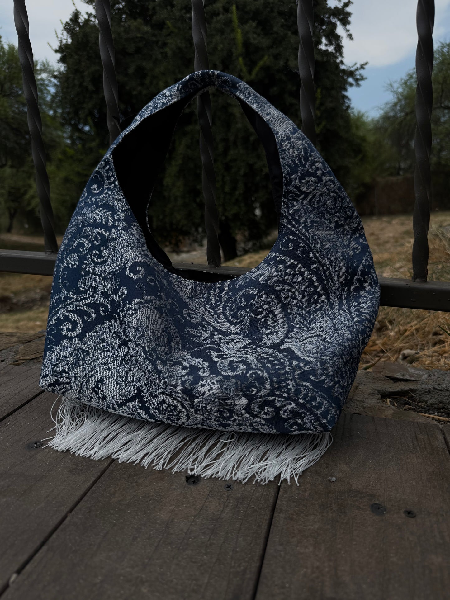 Capri Bag en tono Icy Blue