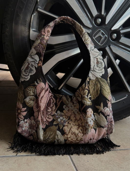 Capri Bag en tono Floral Black