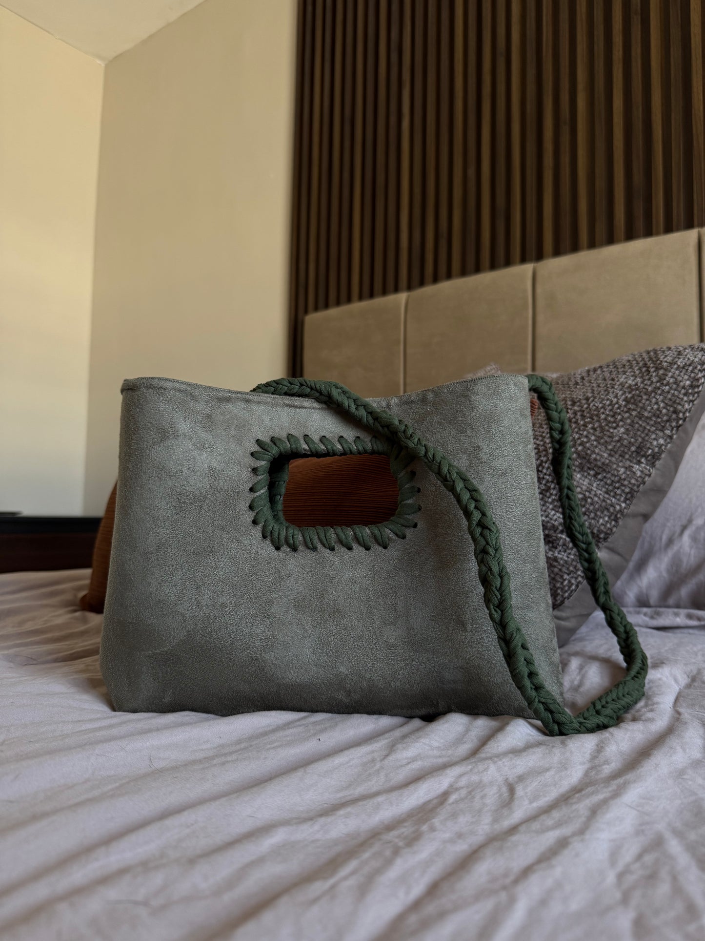 Flué Wide en Tono Olive